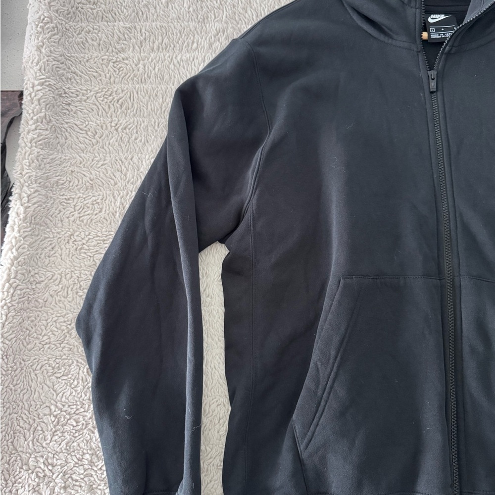 Nike Black Full-Zip Hoodie